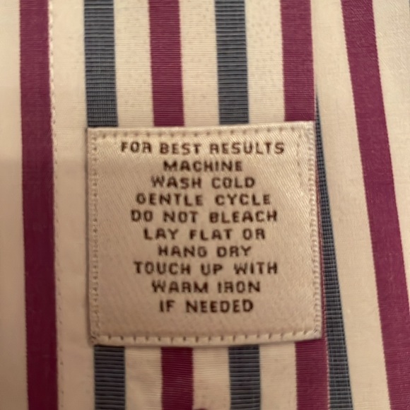 Peter Millar Dress Shirt 15.5/39cm Mens - Picture 8 of 8